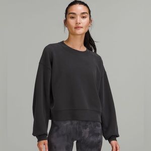 Lululemon Softstream perfectly oversized cropped crew sz 14